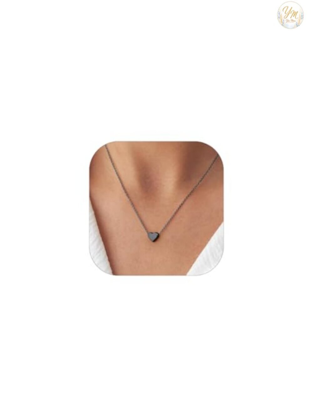 Sterling Silver Dainty Pendant Necklace Hypoallergenic Gift Box